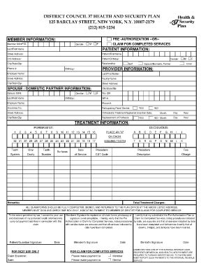 dc 37 prior authorization form
